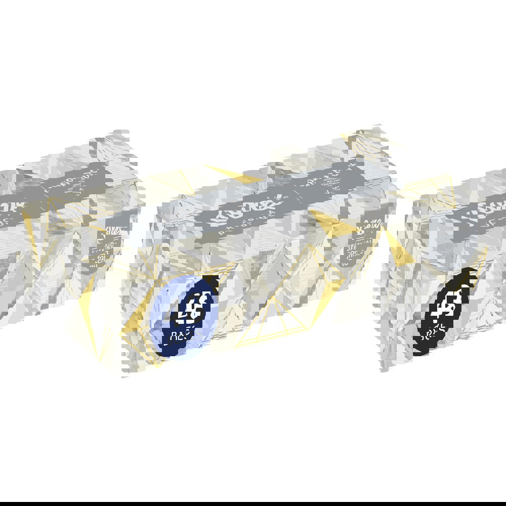 White Facial Tissue, 2-Ply, White, Pop-Up Box, 125 Sheets/box